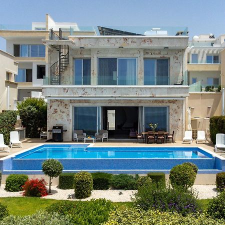 Olymp Luxury Villa D - Luxury Escape With Direct Beach Access And Unique Sunsets Paphos Exterior photo
