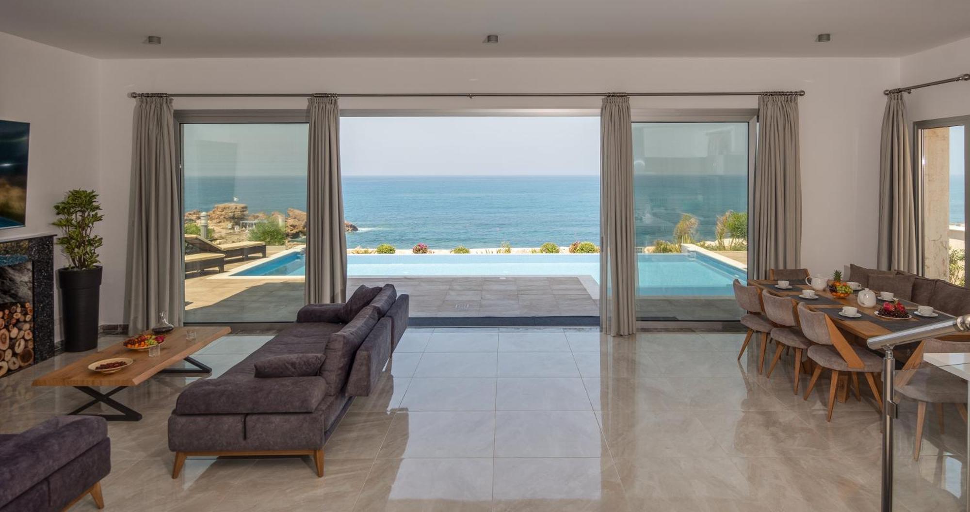 Olymp Luxury Villa D - Luxury Escape With Direct Beach Access And Unique Sunsets Paphos Exterior photo