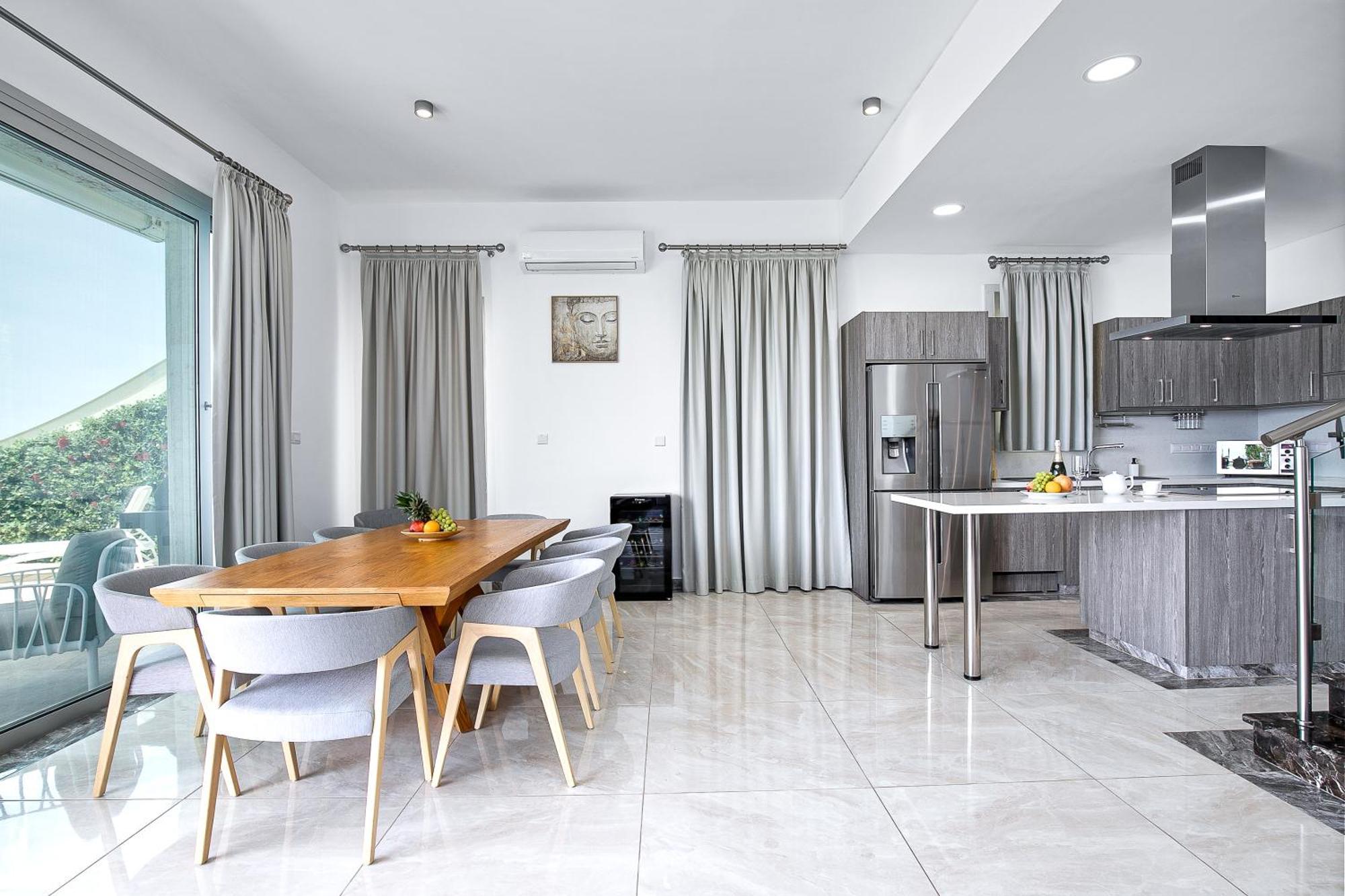 Olymp Luxury Villa D - Luxury Escape With Direct Beach Access And Unique Sunsets Paphos Exterior photo