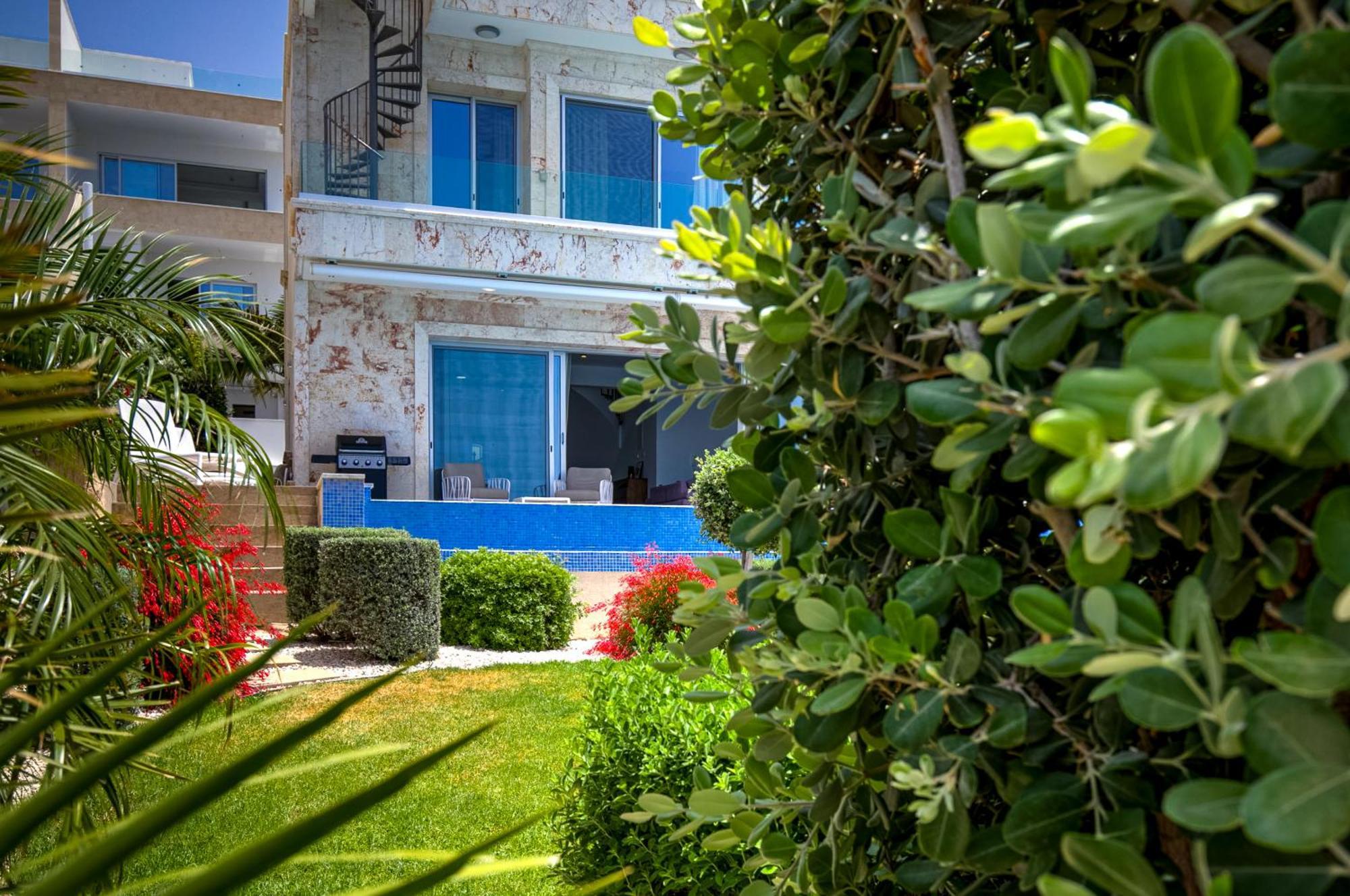 Olymp Luxury Villa D - Luxury Escape With Direct Beach Access And Unique Sunsets Paphos Exterior photo